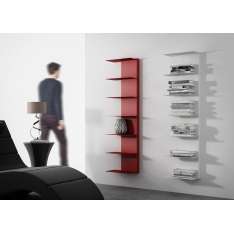 Biblioteczka Libra 2 czerwona D2,Design D2.Design