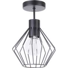 Lampa sufitowa 31764 Viki 1 Pl czarny 1 xe27 Max 60W