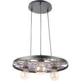 Lampa wisząca 31734 Magnum Ażur 3 Koło czarny 3 xe27 Max 60W