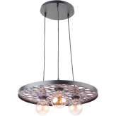 Lampa wisząca 31728 Magnum Stone 3 Koło czarny 3 xe27 Max 60W