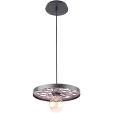 Lampa wisząca 31729 Magnum Stone 1 Koło czarny 1 xe27 Max 60W