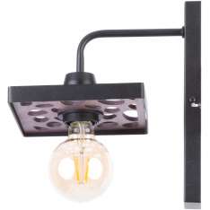 Kinkiet 31733 Magnum Stone prostokąt czarny 1 xe27 Max 60W