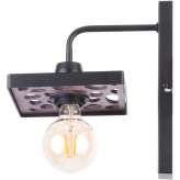 Kinkiet 31733 Magnum Stone prostokąt czarny 1 xe27 Max 60W
