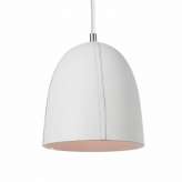 Lampa Febe Leather - White