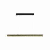 Lampa Concrete Line Brass