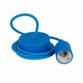 Lampa Silikonowy Komplet - niebieski