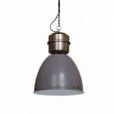 Lampa Voltera 32 cm - matt Grey | Dark Nickel -