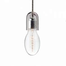 Lampa Kalla Glass natural Silver