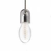 Lampa Kalla Glass natural Silver