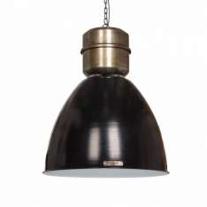 Lampa Voltera 46 cm - Shine Black | Dark Nickel -