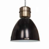 Lampa Voltera 46 cm - Shine Black | Dark Nickel -