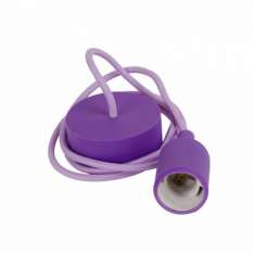 Lampa Silikonowy Komplet - fioletowy