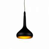Lampa Mela 1S - Black | Gold