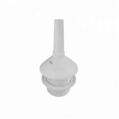 Oprawa Plastikowa E27 z Pierścieniem - biała