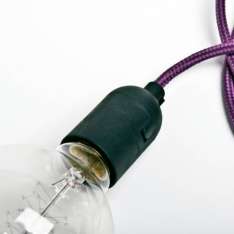 Oprawa Plastikowa E27 czarna