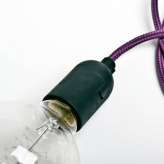 Oprawa Plastikowa E27 czarna