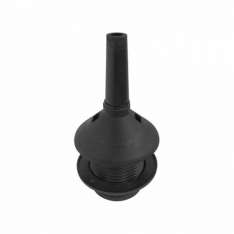 Oprawa Plastikowa E27 z Pierścieniem - czarny