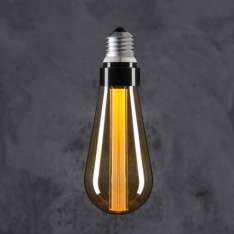 Żarówka dekoracyjna Edison St 64 LED Glow Stick - Warm | Smoky