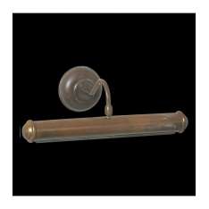 Lampa ścienna Ramko Galeria klasyczna patyna zielona