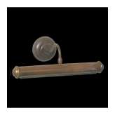 Lampa ścienna Ramko Galeria klasyczna patyna zielona