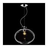 Lampa wisząca Ramko Donut transparentny