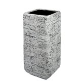 Donica Verona o fakturze surowego betonu 42x42x92