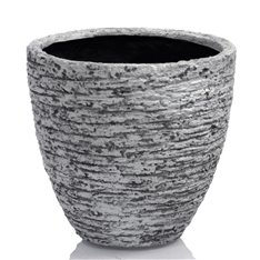 Donica Parma o fakturze surowego betonu 36x36x70