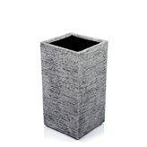 Donica Parma o fakturze surowego betonu 45x45x42.5