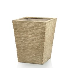 Donica Genova o oryginalnej formie wykończenia 41x41x51