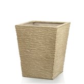 Donica Genova o oryginalnej formie wykończenia 41x41x51