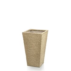 Donica Genova o oryginalnej formie wykończenia 41x41x63