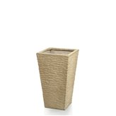 Donica Genova o oryginalnej formie wykończenia 41x41x63