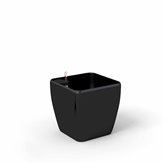 Quadra reprezentacyjna donica w kolorze czarnym z wkładem nawadniającym 28x28x26