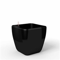 Quadra reprezentacyjna donica w kolorze czarnym z wkładem nawadniającym 45x45x42