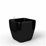 Quadra reprezentacyjna donica w kolorze czarnym z wkładem nawadniającym 45x45x42