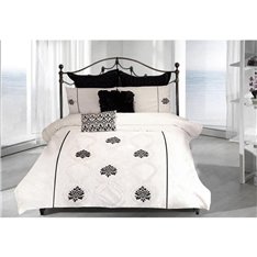 Leira pościel bawełniana premium w kremowym kolorze 160/200 cm