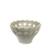 Misa ceramiczna A2864 ażurowe wykończenie klasyczna krem