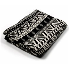 Koc dwustronny w etniczne wzory