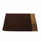Podkładka na stół w kolorze brązowym z dekoracyjnymi cekinami 4495-2