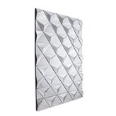 Lustro dekoracyjne o błyszczącej trójwymiarowej powierzchni 75/120 cm Lucy