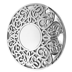 Altea ozdobne lustro okrągłe w ornamentowej ażurowej ramie 100 cm