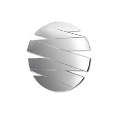 Rizzo zadziwiające lustro okrągłe z niezwykle dekoracyjną taflą 90 cm