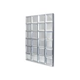 Lustro nowoczesne efektowne złożone z identycznych lustrzanych kwadratowych elementów 80/120 cm Martinozzi