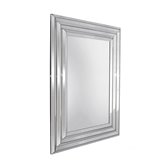 Lustro prostokątne w ozdobnej schodkowo ułożonej ramie 80/140 cm Leone