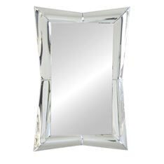 Lustro prostokątne w wypukłej lustrzanej ramie 80/120 cm Villio