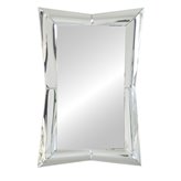 Lustro prostokątne w wypukłej lustrzanej ramie 80/120 cm Villio