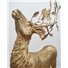 Figurka dekoracyjna złoty jeleń Golden Deer