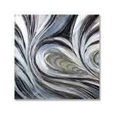 Srebrny Wiatr 1 obraz ręcznie malowany na aluminium