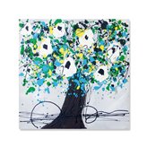 Obraz ręcznie malowany na płótnie Szmaragdowe Drzewo