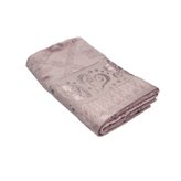 Ręcznik żakardowy w kolorze wrzosowym 50x90 cm
